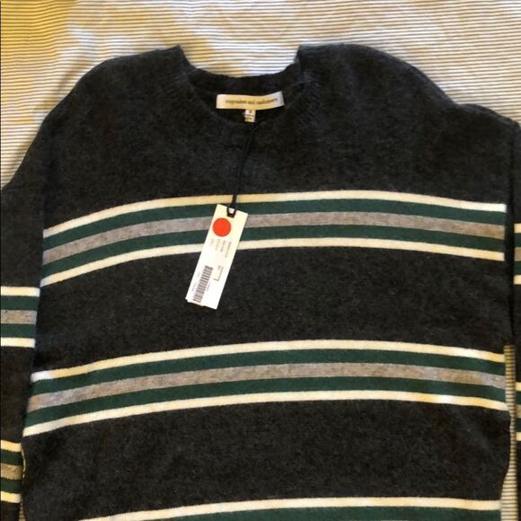 cupcakes and cashmere Amour Striped Pullover *NWT - Picture 3 of 3